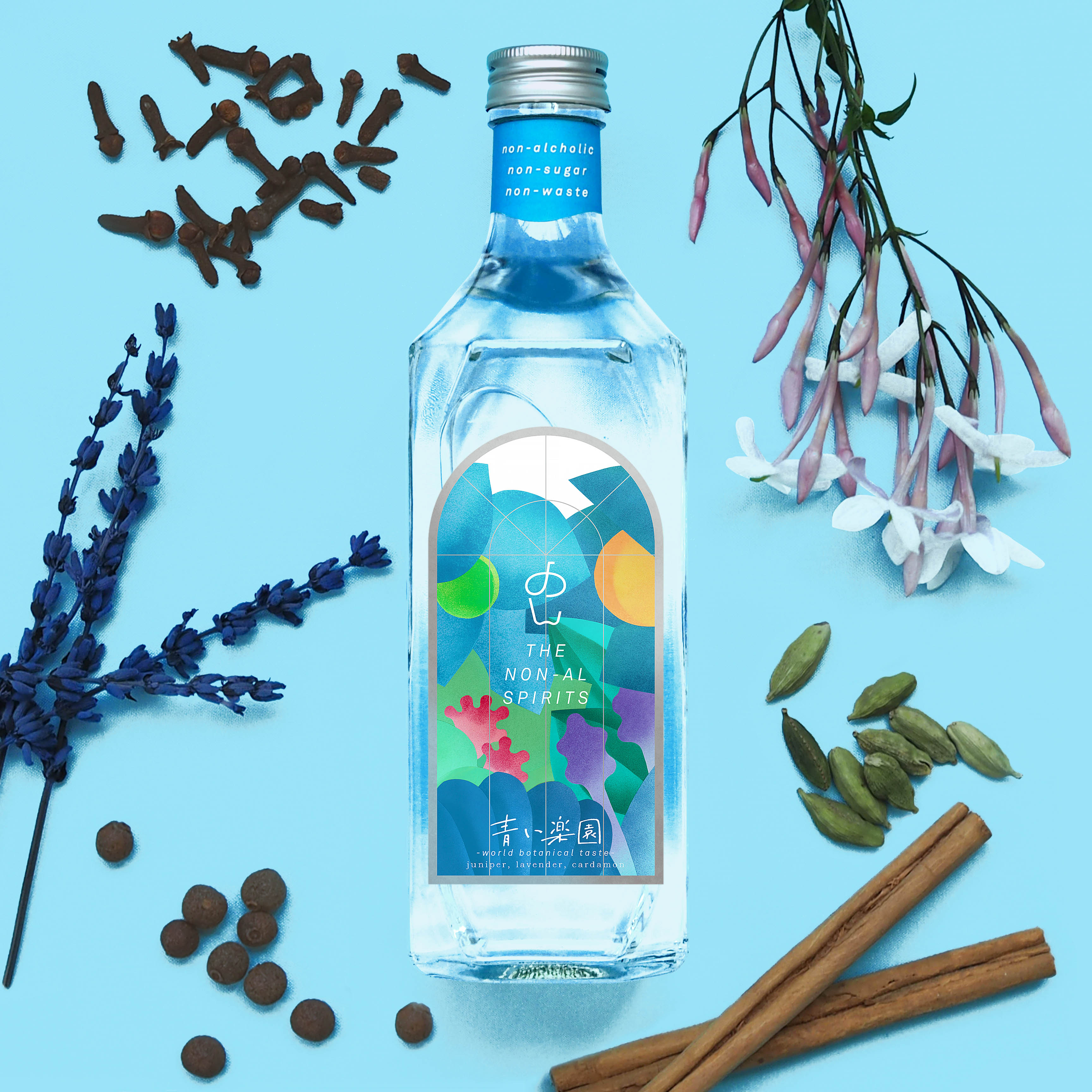 日本初ノンアルコールスピリッツ青い楽園500ml | ともコーラ